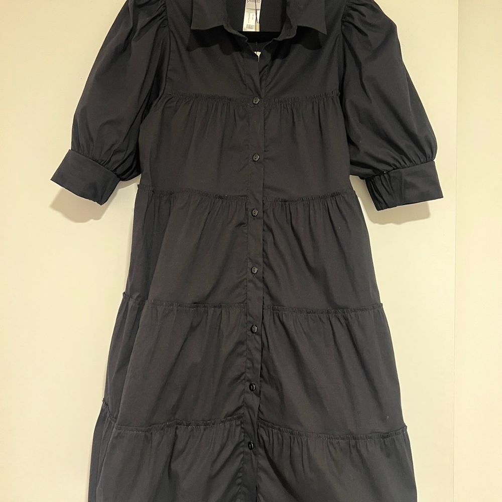 Elegant Black Women's Dress